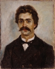 Портрет А.И. Сурикова, брата художника.1889-1890.