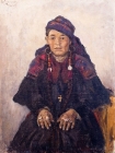 Портрет хакаски.1909.