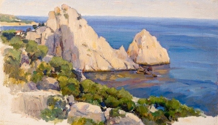 Крымский пейзаж. 1907.